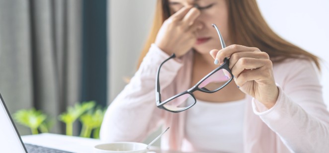 Ilustrasi berbagai aktivitas yang melibatkan fokus jarak dekat